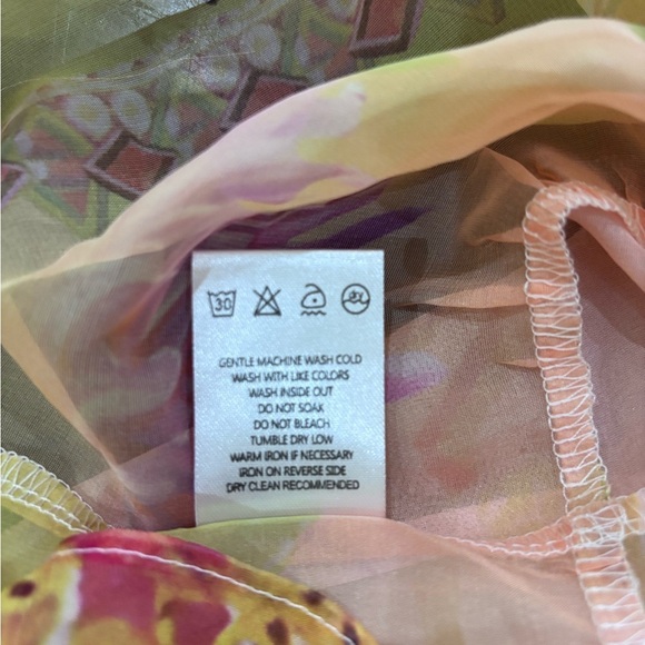 Floral Print Sheer Dress Size Small NWT Beulah The Laura Dress - Picture 9 of 10